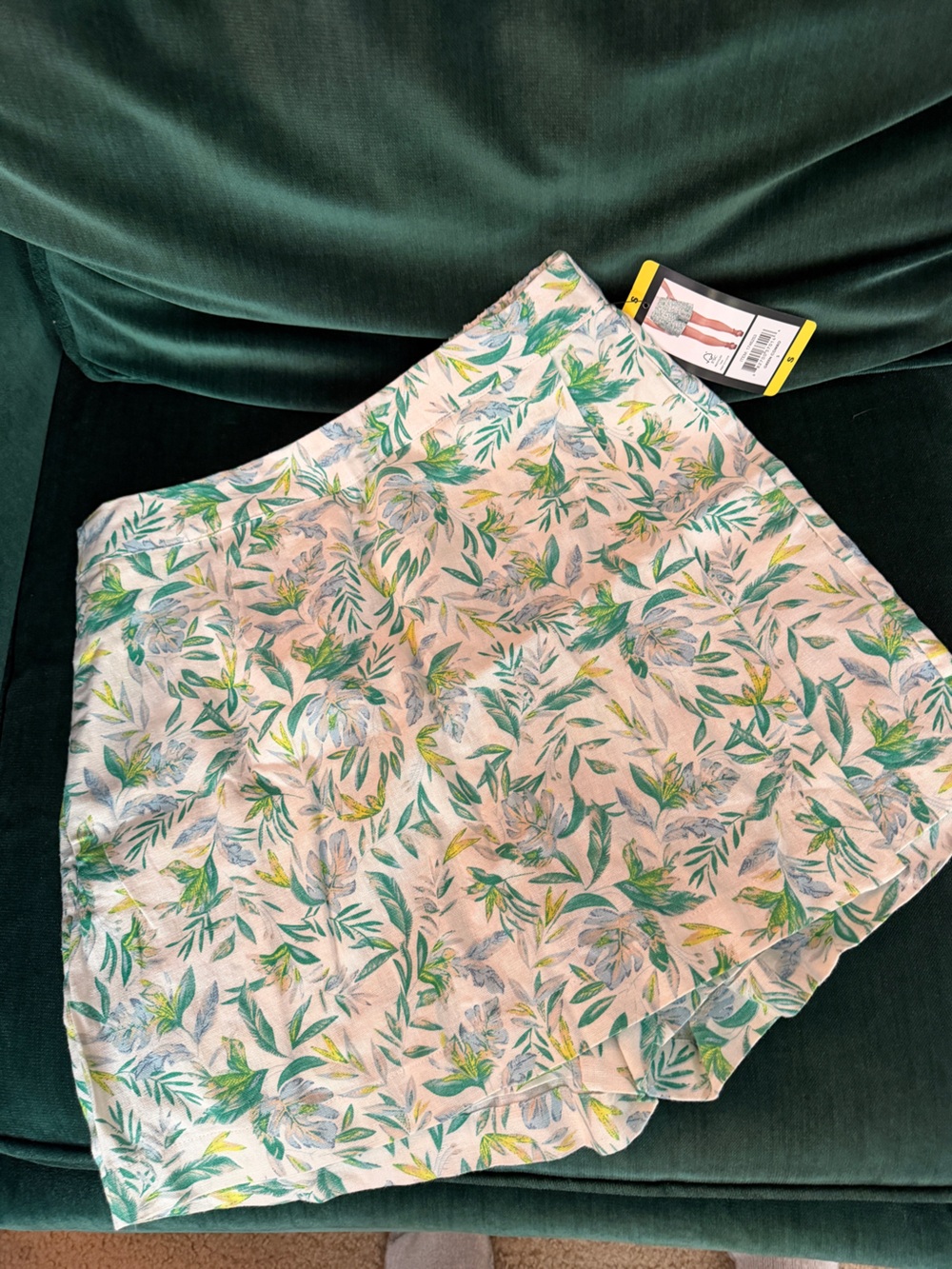 Tropical Floral Skort